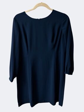 Loft Plus Blue Sheath Dress Size 18 New